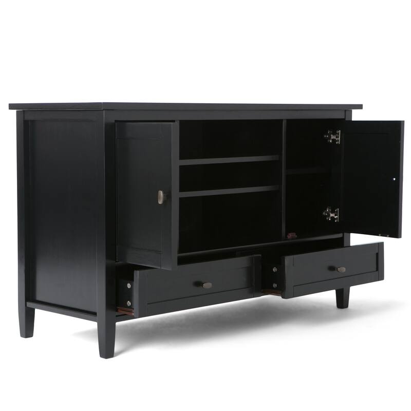 WYNDENHALL Norfolk Transitional TV Media Stand For TVs up to 50 inches