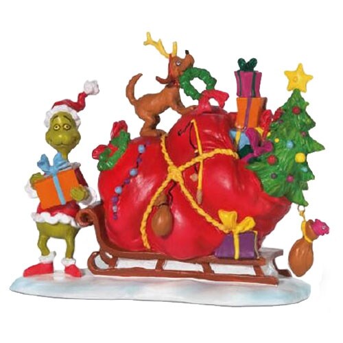 Department 56 Grinch Villages Small Heart Grew Accessory Figurine, 3.75 inch