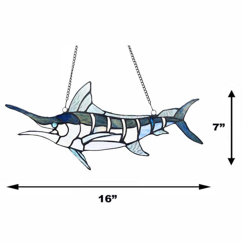 Swordfish Window Panel/ Suncatcher