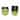 Frank Monster & Bride Halloween Salt & Pepper Shakers Set of 2