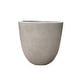 preview thumbnail 5 of 4, Kante 18 Inch Dia Round Concrete Planter, Indoor Outdoor Large Plant Pot Weathered Concrete