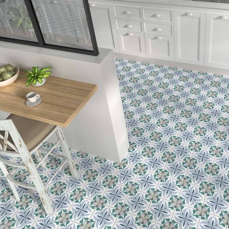 The Tile Life Summertime 8x8 Matte Porcelain Floor & Wall Tile