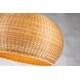 preview thumbnail 7 of 9, Rattan Dome Shape Pendant Light