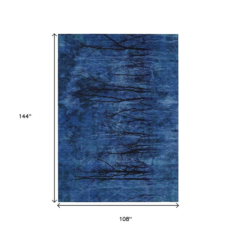 HomeRoots Floral Transitional Rectangle Outdoor Rug