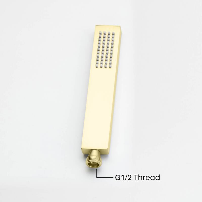 Cube Metal Handheld Shower Head