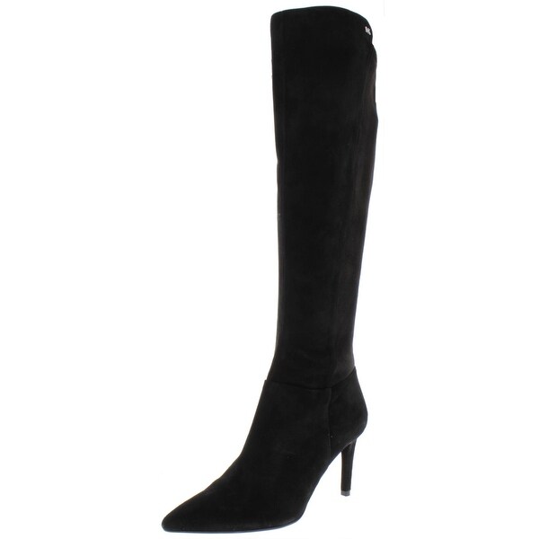 Shop MICHAEL Michael Kors Womens Dorothy Knee-High Boots Suede Tall ...