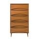 preview thumbnail 23 of 27, Walker Edison Mid-Century 5-Drawer Solid Wood Dresser