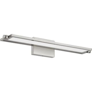 Astro Integrated LED Brushed Nickel Bath Light