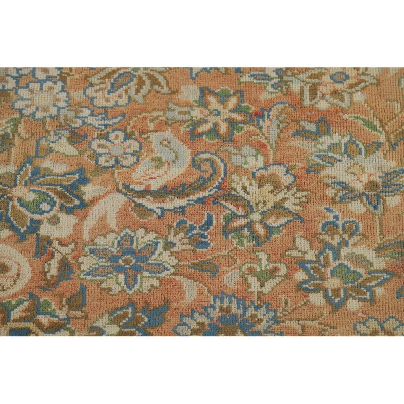 Traditional Floral Najafabad Persian Area Rug Handmade Wool Carpet - 8'1" x 11'8"