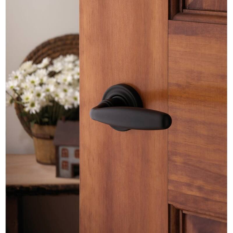 Baldwin Single Left Hand Estate Lever Minus Rosettes