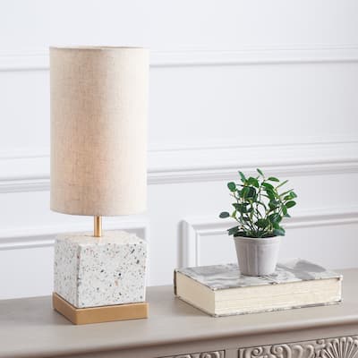 SAFAVIEH Lighting Jarelle Modern 17-inch Table Lamp - 6"W x 6"D x 17"H