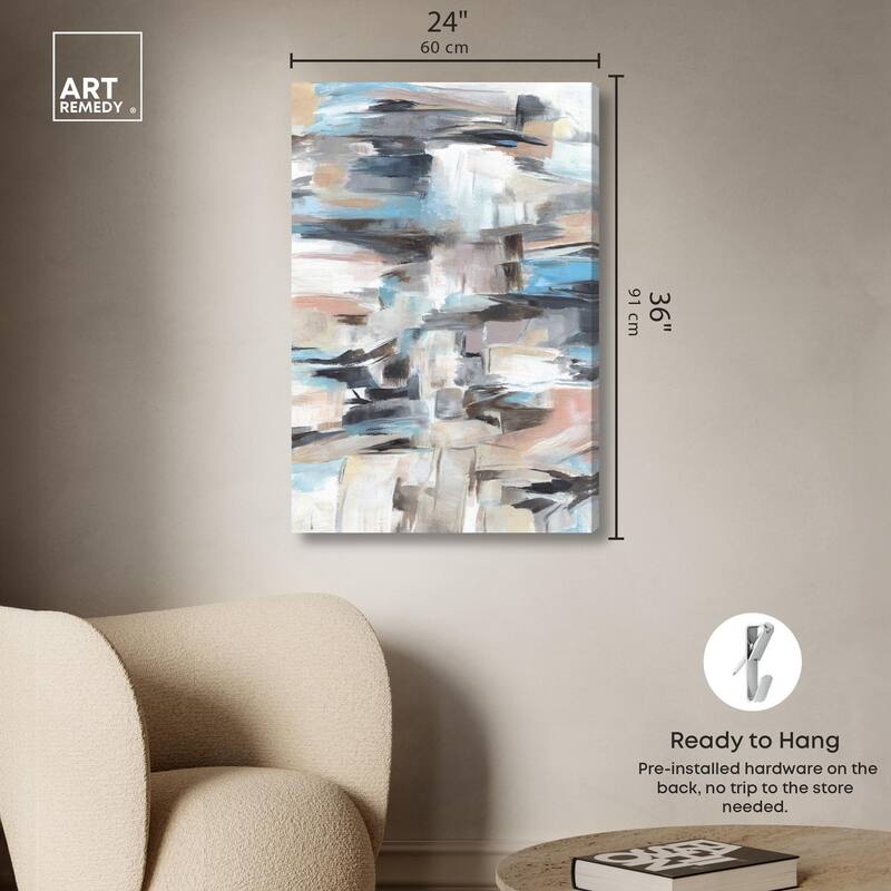 Hidden Motives Canvas by Art Remedy, Gallery Wrapped