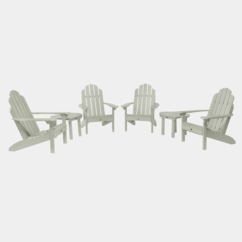 HIGHWOOD 6-Piece Adirondack Conversation Set - Eucalyptus