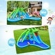 preview thumbnail 4 of 8, Gymax Inflatable Water Slide Park Kids Bounce House w/ Dual Slides