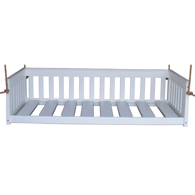 Poly Lumber Deep Seating Mission Swing with Rope