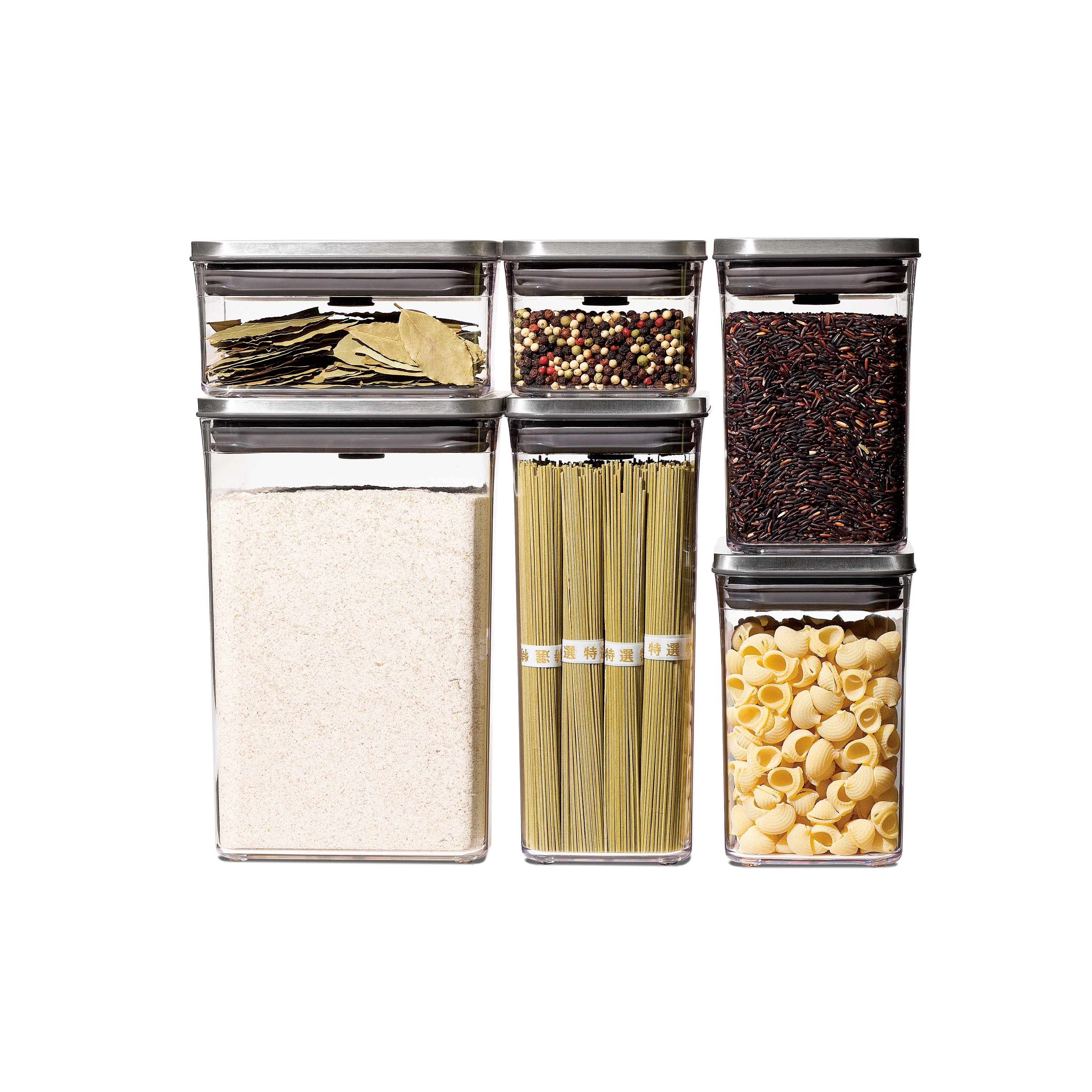 Steel Pop Container Set - 6-Piece | OXO