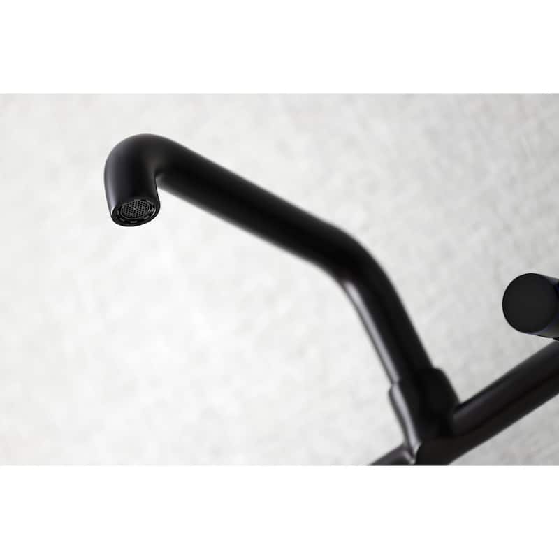 Kingston Brass Concord Two-Handle Wall Mount Kitchen Faucet