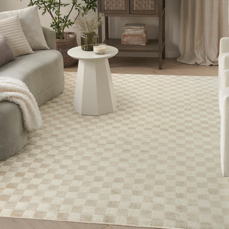 Nourison Serenity Home Indoor only Geometric Area Rug
