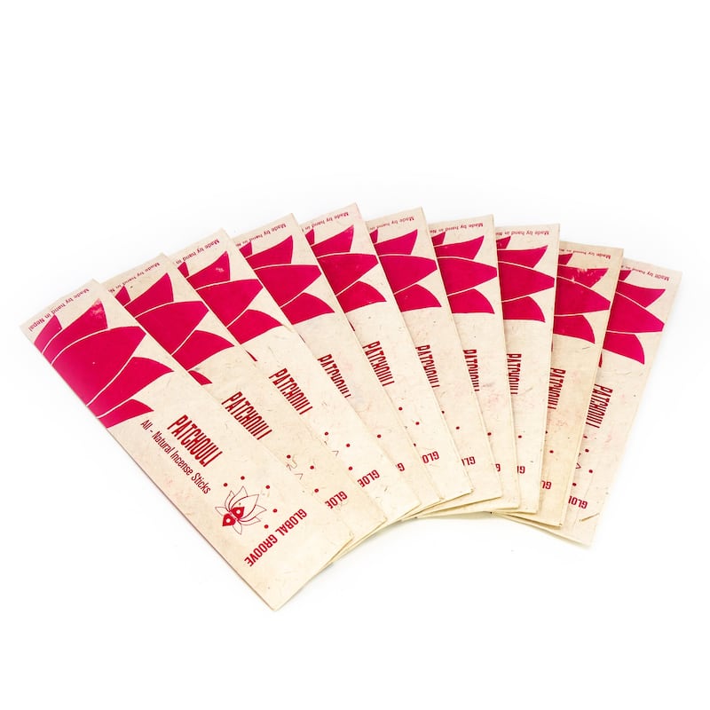 All Natural Stick Incense, Patchouli (2 Packs)