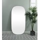 preview thumbnail 4 of 9, Elegant Lighting MR2B3060 Brynn 30" W x 60" H Oval Framed Bathroom