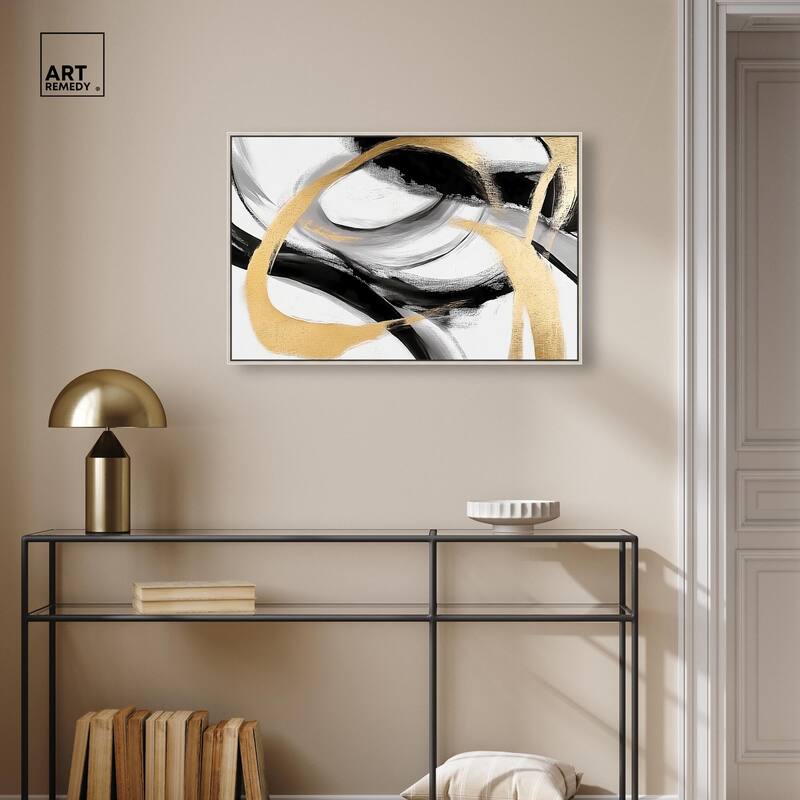 Midas Arc I Canvas by Art Remedy