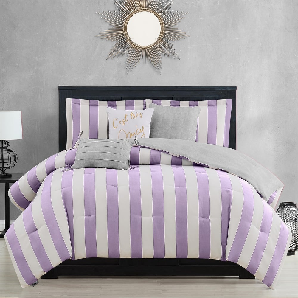 Juicy Reversible Cabana Stripe Bedding Set