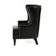 preview thumbnail 16 of 14, Canterburry High Back Bonded Leather Wing Chair by Christopher Knight Home