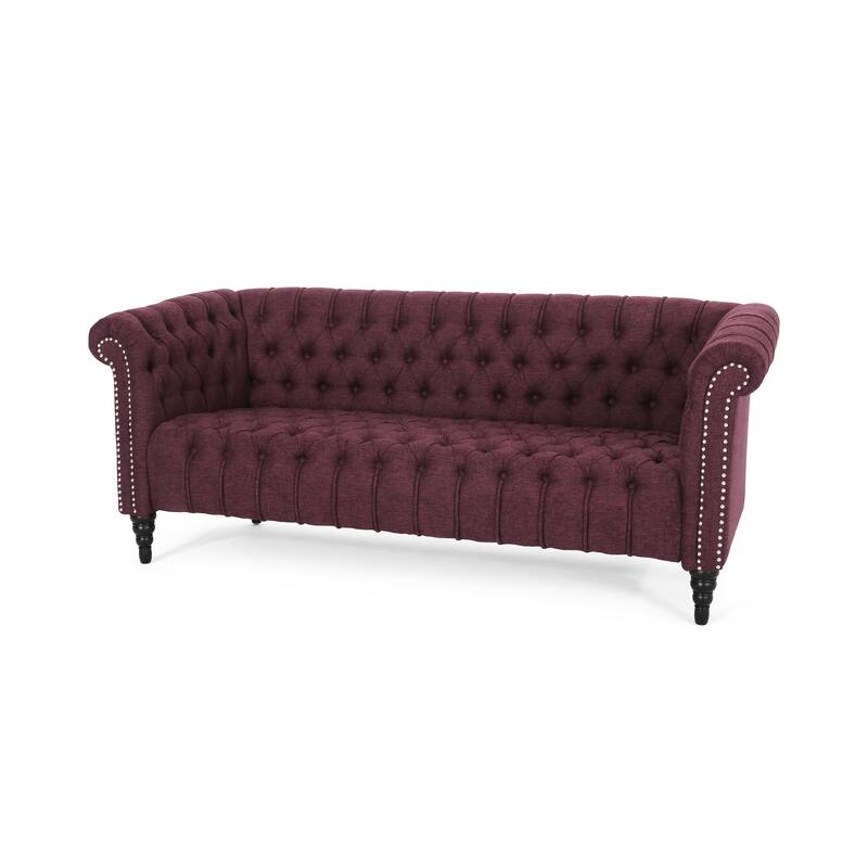 Barneyville Traditional Chesterfield Sofa by Christopher Knight Home