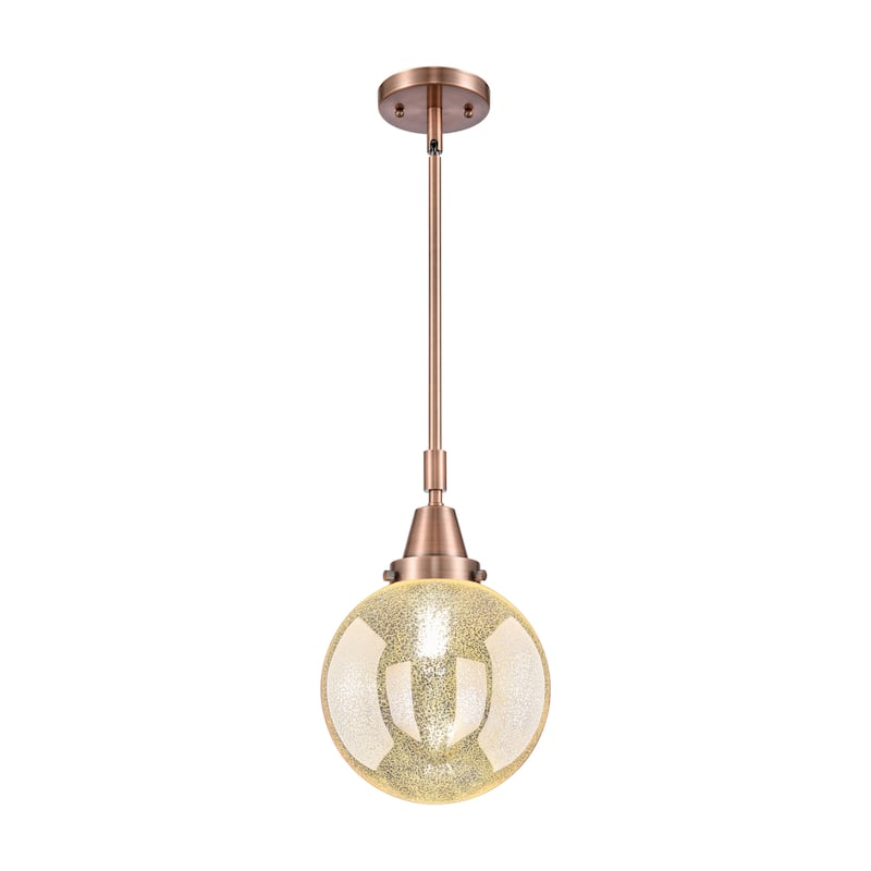 Innovations Lighting Caden Beacon - 1 Light 8" Stem Hung Mini Pendant