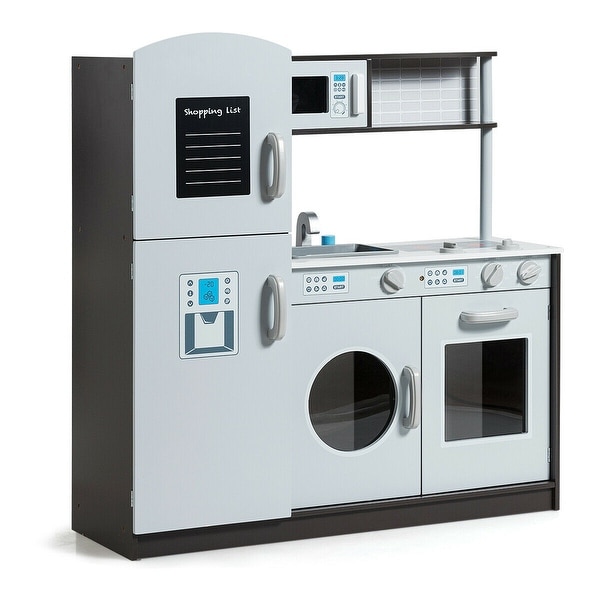Play kitchen shop with sound effects