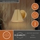 preview thumbnail 8 of 8, Vaxcel Lighting T0793 Smith 6" Tall Outdoor Wall Sconce