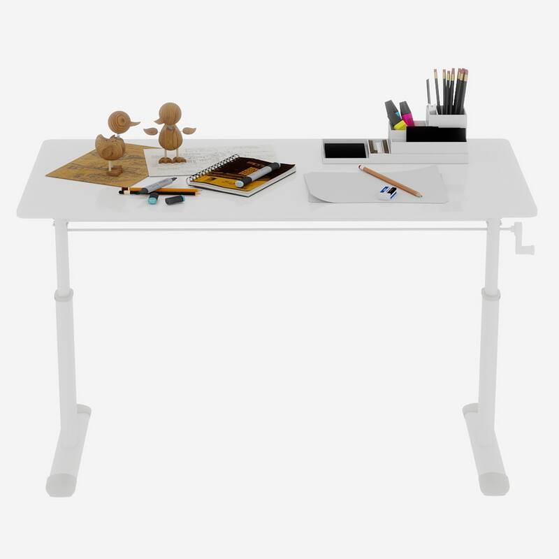 Adjustable compact design study desk suitable for children and adults