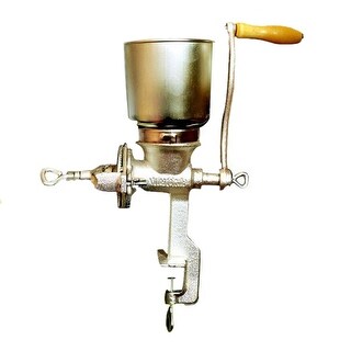 Shop Cast Iron Corn Malt Mill Grinder Manual Hand Crank Grains
