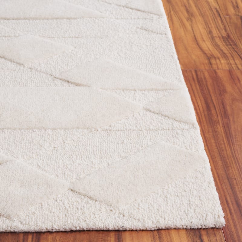 SAFAVIEH Handmade Rodeo Drive Hyrije Mid-Century Modern Wool Rug