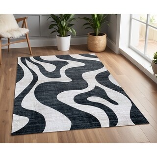 Rectangle Animal Modern Style Area Rug - 70' X '47' X '0.4 - Bed Bath ...