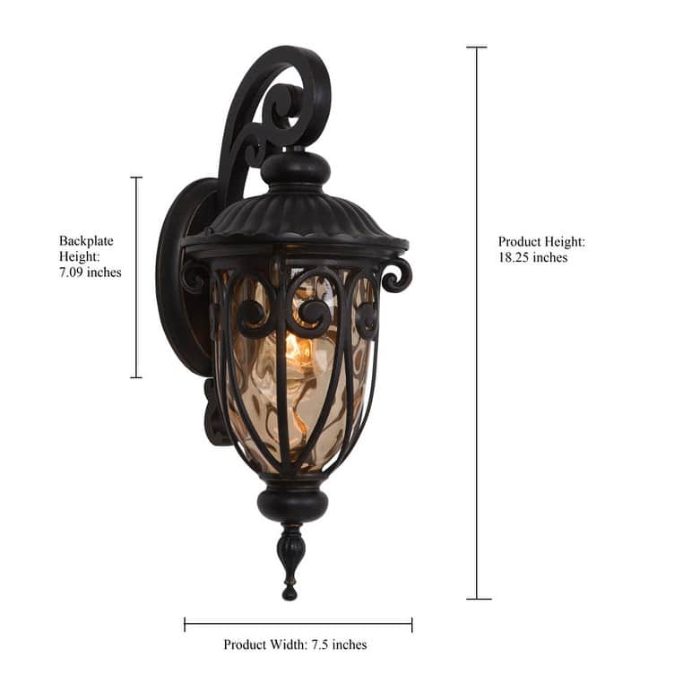Yosemite Home Decor Viviana Collection Seven-Inch Incandescent Hanging
