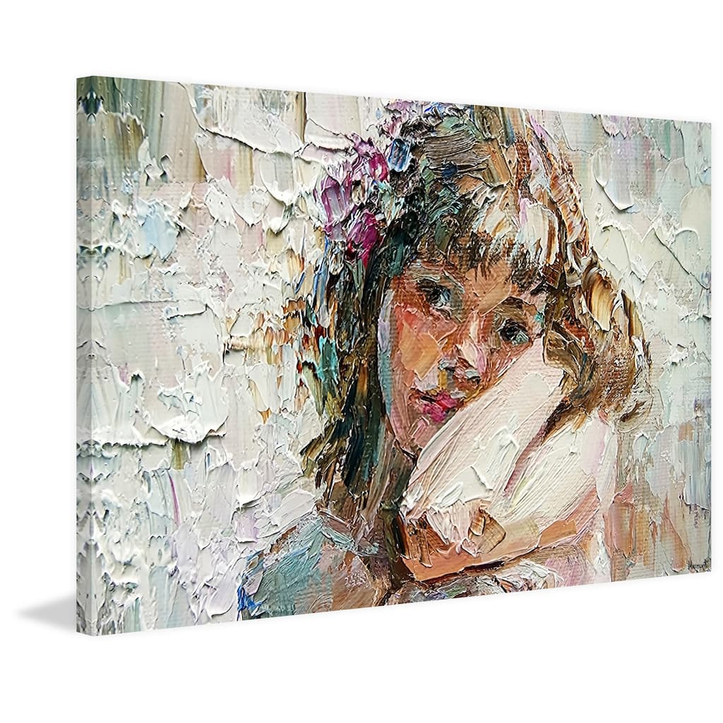 Make Things Happy Print on Wrapped Canvas