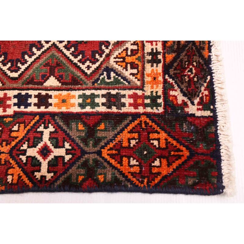 ECARPETGALLERY Hand-knotted Konya Anatolian Red Wool Rug - 6'8 x 9'10