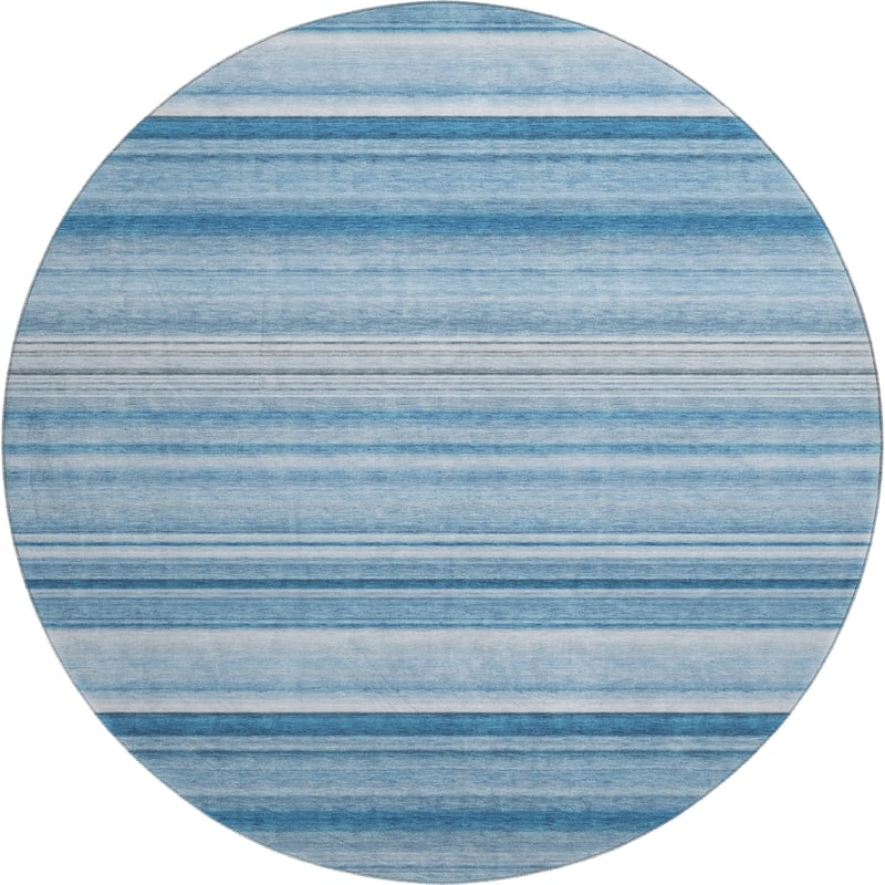 Premium Washable Super Soft Ombre Cabana Stripe Mayfield Rug