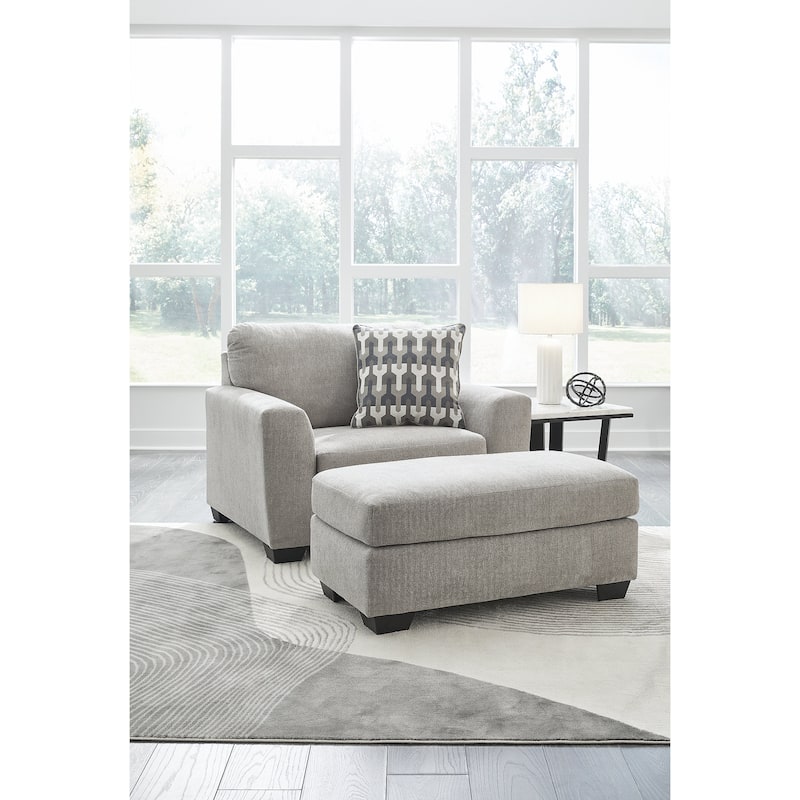 Signature Design by Ashley Avenal Park Gray 2-Piece Upholstery Package - 52" W x 40" D x 40" H