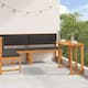 Option Brown-Table + 3x bench - Form (15)