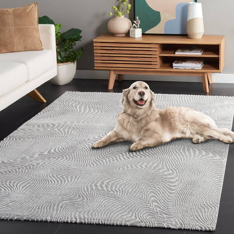 SAFAVIEH Revive Almyra Transitional Rug - 9' x 12' - Grey