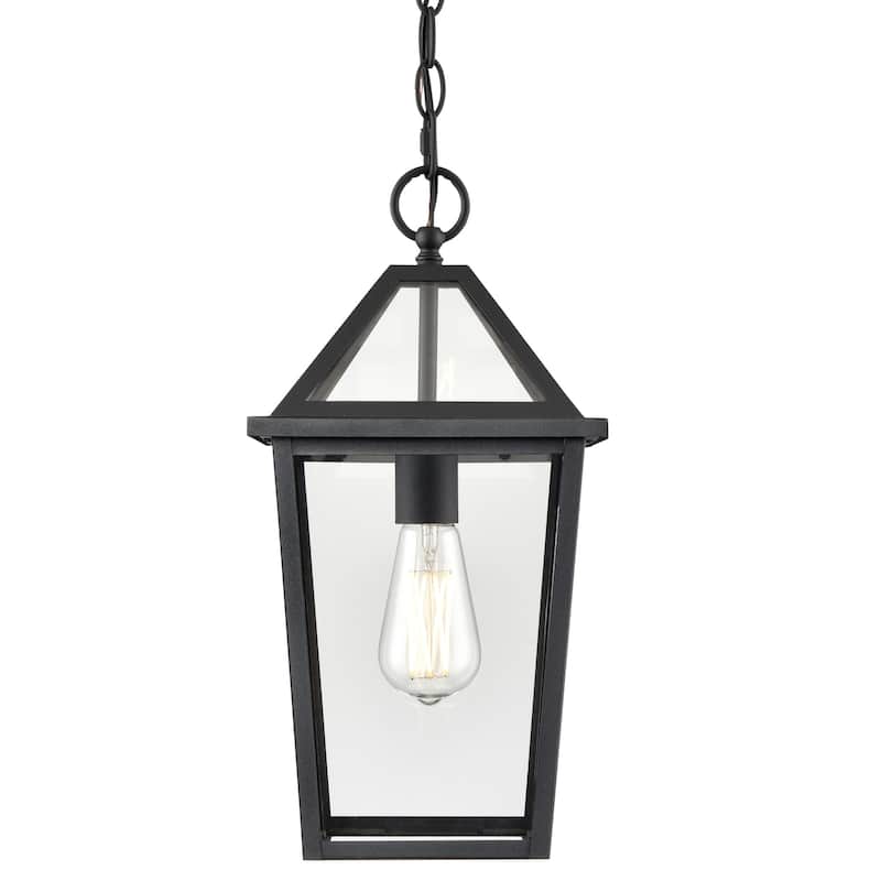 Millennium Lighting 91401 Eston 8" Wide Outdoor Mini Pendant - Textured Black