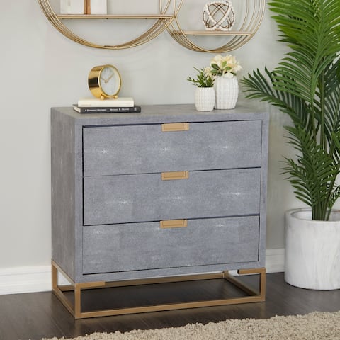 Grey Wood Contemporary Cabinet