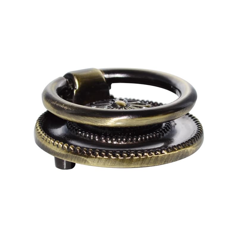 Utopia Alley Medici Cabinet Ring Pull Knob - Decorative Cabinet Drop Pull Knobs for Cabinets - Metal Drawer Pull Knobs 1 5/8"