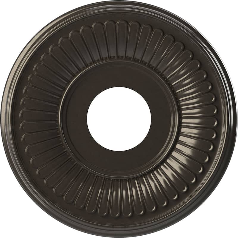 3 1/2" Inside Diameter - Berkshire Thermoformed PVC Ceiling Medallion