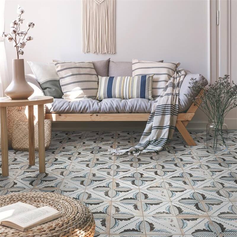 Merola Tile Kings Root Pinnate 17-5/8" x 17-5/8" Ceramic Floor and Wall Tile