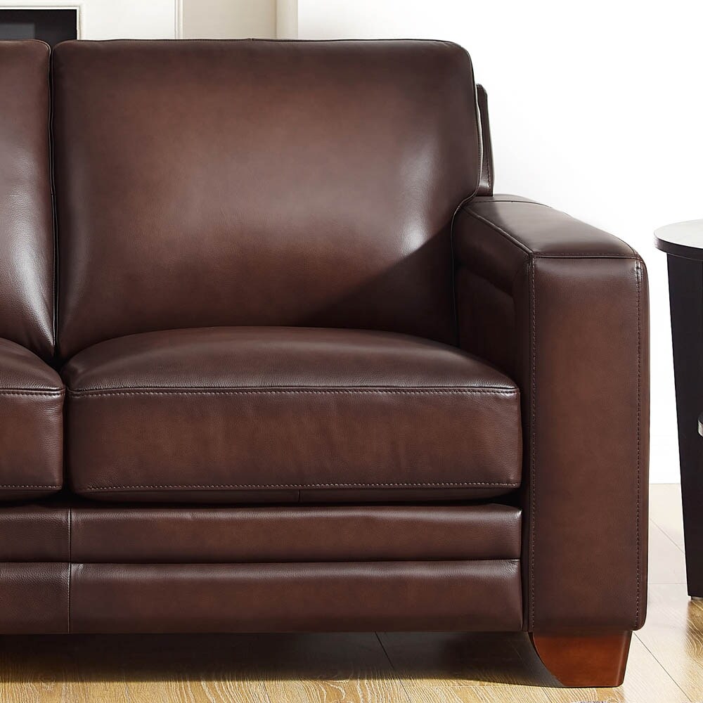 Luca 4 piece Top Grain Leather Sectional RJP Unlimited 40 OFF
