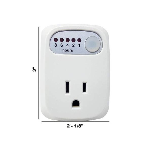 Simple Touch Auto ShutOff Power Outlet for Curling Iron, Hair