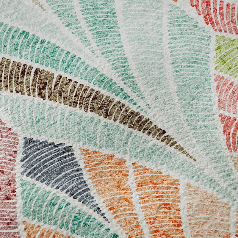 Premium Washable Super Soft Chic Mosaic Mayfield Rug